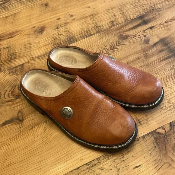 Maya leather mules size 7 - Picture 2 of 9